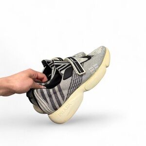 Prada Black and Gray Cloud Blast Bust sneaker